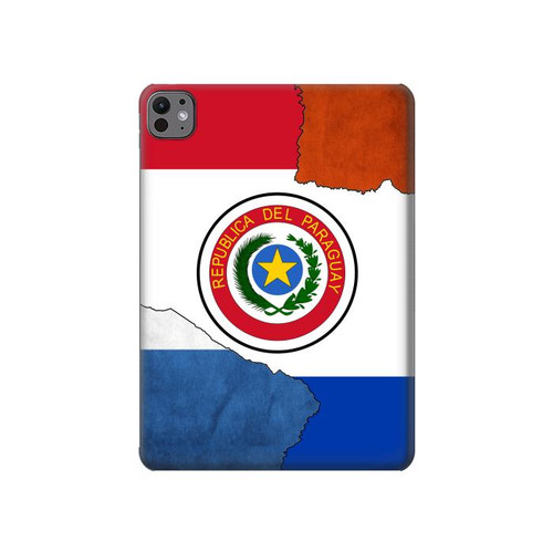 S3017 Paraguay Flag Hard Case For iPad Pro 11 (2024,2025)
