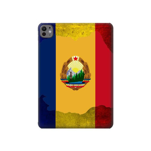 S3021 Romania Flag Hard Case For iPad Pro 11 (2024,2025)