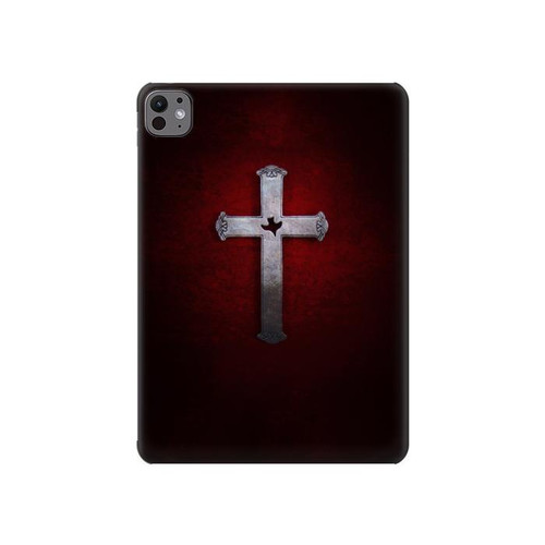 S3160 Christian Cross Hard Case For iPad Pro 11 (2024)