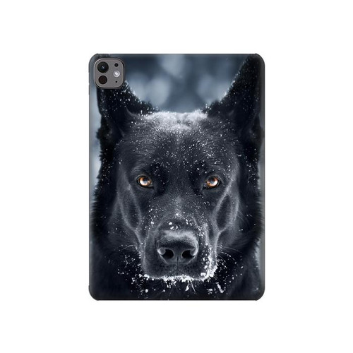 S3168 German Shepherd Black Dog Hard Case For iPad Pro 11 (2024,2025)
