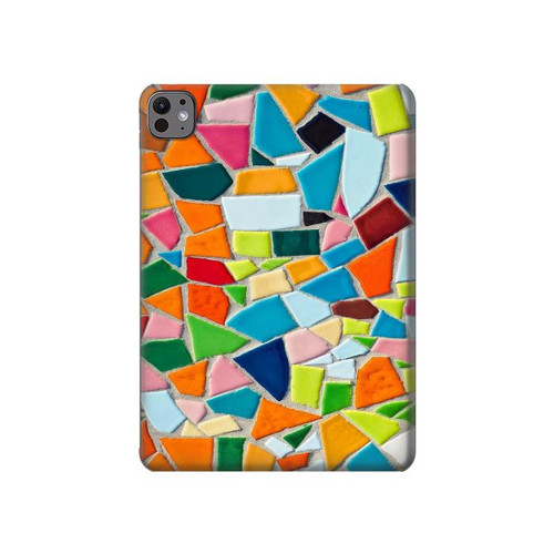 S3391 Abstract Art Mosaic Tiles Graphic Hard Case For iPad Pro 11 (2024,2025)