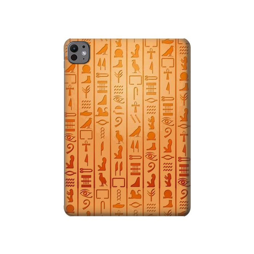 S3440 Egyptian Hieroglyphs Hard Case For iPad Pro 11 (2024,2025)