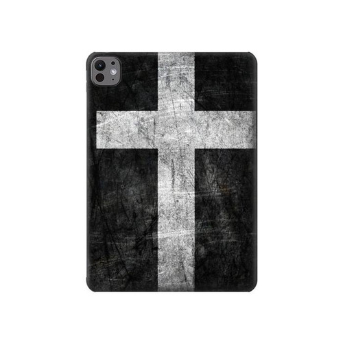 S3491 Christian Cross Hard Case For iPad Pro 11 (2024,2025)