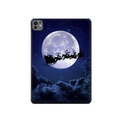 S3508 Xmas Santa Moon Hard Case For iPad Pro 11 (2024,2025)