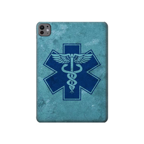 S3824 Caduceus Medical Symbol Hard Case For iPad Pro 11 (2024,2025)