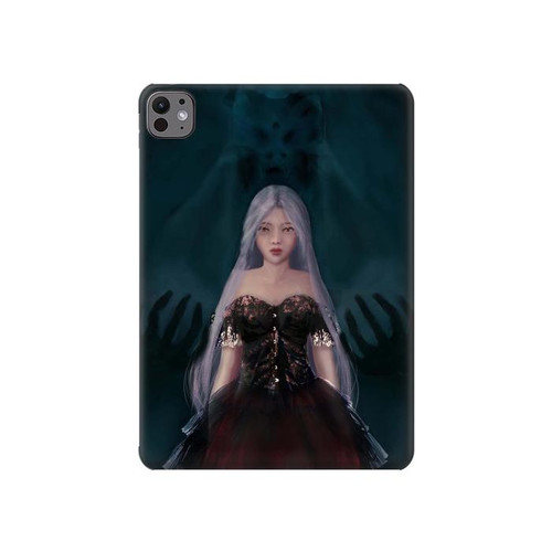 S3847 Lilith Devil Bride Gothic Girl Skull Grim Reaper Hard Case For iPad Pro 11 (2024,2025)
