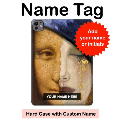 S3853 Mona Lisa Gustav Klimt Vermeer Hard Case For iPad Pro 11 (2024,2025)