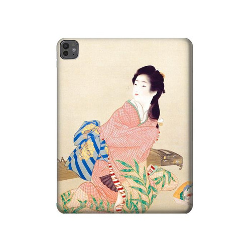 S0889 Japan Art Kimono Hard Case For iPad Pro 13 (2024,2025), Air 13 2026