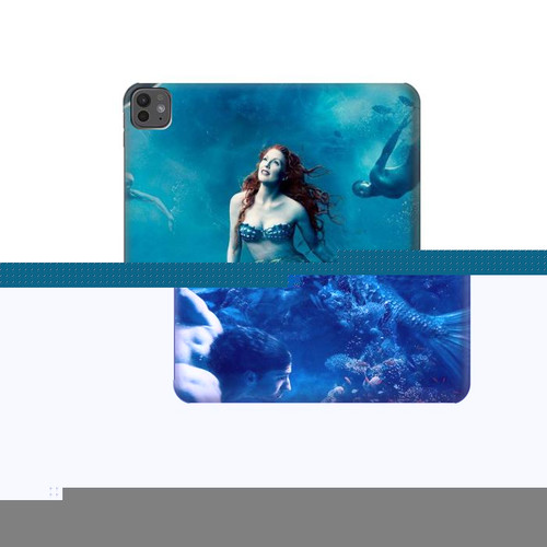 S0899 Mermaid Hard Case For iPad Pro 13 (2024,2025), Air 13 2026