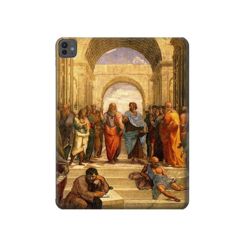 S1086 Raphael's School of Athens Hard Case For iPad Pro 13 (2024,2025), Air 13 2026