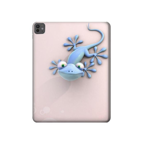 S1631 Funny Gecko Lizard Hard Case For iPad Pro 13 (2024,2025), Air 13 2026