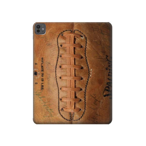 S2554 Vintage Old Ball Hard Case For iPad Pro 13 (2024,2025)