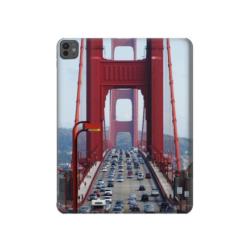 S2637 Golden Gate Bridge Hard Case For iPad Pro 13 (2024,2025)