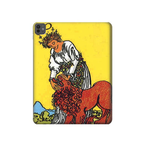 S3458 Strength Tarot Card Hard Case For iPad Pro 13 (2024,2025), Air 13 2026