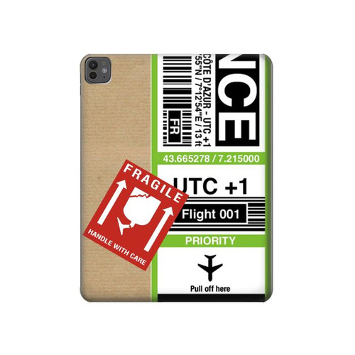 S3543 Luggage Tag Art Hard Case For iPad Pro 13 (2024,2025)