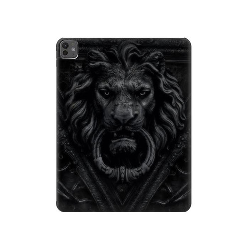 S3619 Dark Gothic Lion Hard Case For iPad Pro 13 (2024,2025), Air 13 2026