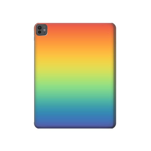 S3698 LGBT Gradient Pride Flag Hard Case For iPad Pro 13 (2024,2025), Air 13 2026