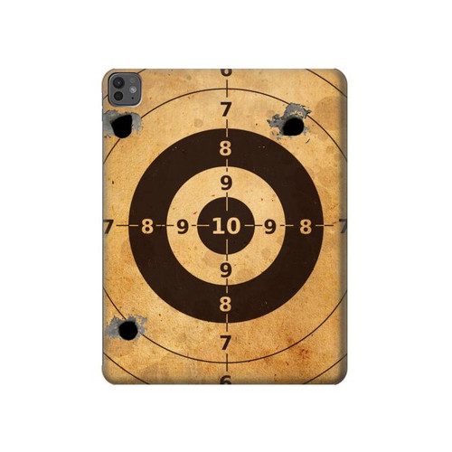 S3894 Paper Gun Shooting Target Hard Case For iPad Pro 13 (2024,2025)