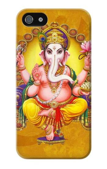 S0896 Lord Ganesh Hindu God Case For iPhone 5 5S SE
