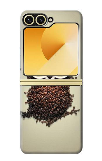 S0360 Coffee Owl Case For Samsung Galaxy Z Flip 6, Flip 7 FE