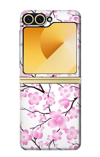 S1972 Sakura Cherry Blossoms Case For Samsung Galaxy Z Flip 6, Flip 7 FE