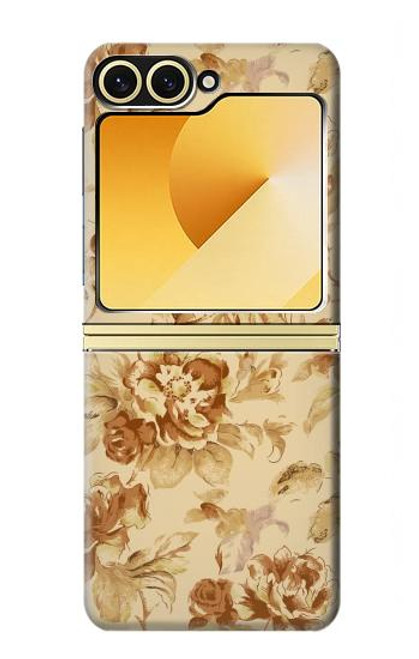 S2180 Flower Floral Vintage Pattern Case For Samsung Galaxy Z Flip 6