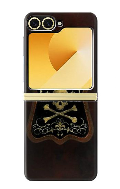 S2649 Unfiltered Poison Vintage Glass Bottle Case For Samsung Galaxy Z Flip 6, Flip 7 FE