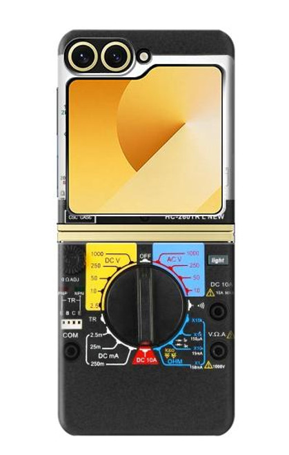S2660 Analog Multimeter Graphic Printed Case For Samsung Galaxy Z Flip 6, Flip 7 FE