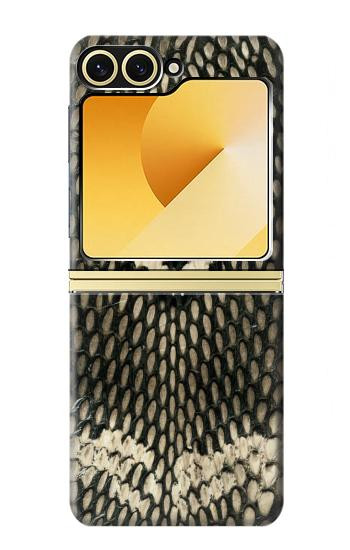 S2711 King Cobra Snake Skin Graphic Printed Case For Samsung Galaxy Z Flip 6, Flip 7 FE
