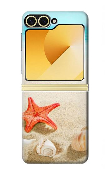 S3212 Sea Shells Starfish Beach Case For Samsung Galaxy Z Flip 6