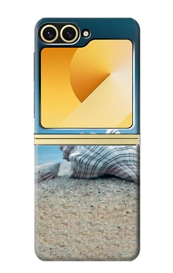 S3213 Sea Shells Under the Sea Case For Samsung Galaxy Z Flip 6, Flip 7 FE