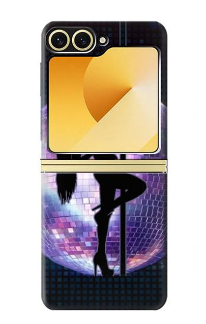 S3284 Sexy Girl Disco Pole Dance Case For Samsung Galaxy Z Flip 6, Flip 7 FE
