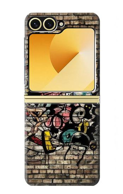 S3394 Graffiti Wall Case For Samsung Galaxy Z Flip 6, Flip 7 FE