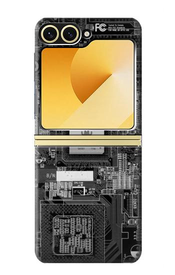 S3434 Bug Circuit Board Graphic Case For Samsung Galaxy Z Flip 6, Flip 7 FE