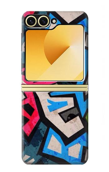 S3445 Graffiti Street Art Case For Samsung Galaxy Z Flip 6, Flip 7 FE
