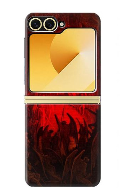 S3583 Paradise Lost Satan Case For Samsung Galaxy Z Flip 6, Flip 7 FE S3583 Paradise Lost Satan Case For Samsung Galaxy Z Flip 6, Flip 7 FE