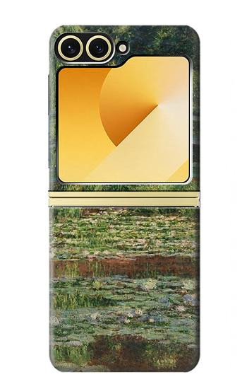 S3674 Claude Monet Footbridge and Water Lily Pool Case For Samsung Galaxy Z Flip 6, Flip 7 FE
