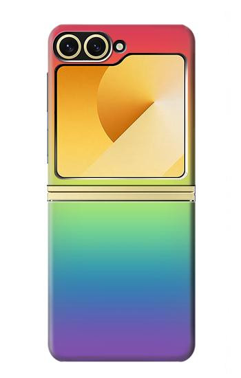 S3698 LGBT Gradient Pride Flag Case For Samsung Galaxy Z Flip 6, Flip 7 FE