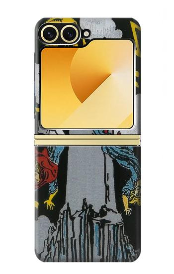 S3745 Tarot Card The Tower Case For Samsung Galaxy Z Flip 6, Flip 7 FE
