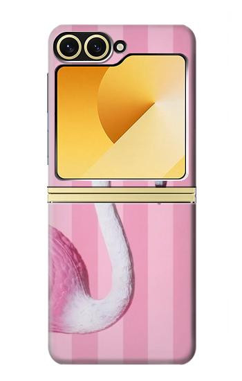 S3805 Flamingo Pink Pastel Case For Samsung Galaxy Z Flip 6, Flip 7 FE