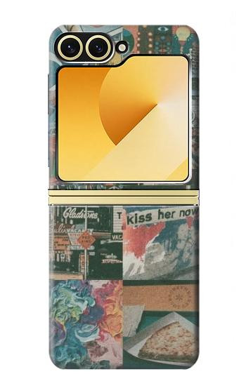 S3909 Vintage Poster Case For Samsung Galaxy Z Flip 6, Flip 7 FE