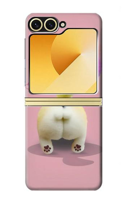 S3923 Cat Bottom Rainbow Tail Case For Samsung Galaxy Z Flip 6, Flip 7 FE S3923 Cat Bottom Rainbow Tail Case For Samsung Galaxy Z Flip 6, Flip 7 FE