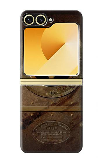 S3948 Shark Teeth Tear Mark Deep Sea Case For Samsung Galaxy Z Flip 6, Flip 7 FE