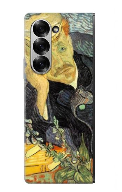 S0212 Van Gogh Portrait of Dr. Gachet Case For Samsung Galaxy Z Fold 6