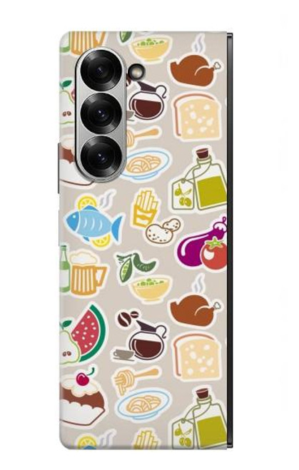 S2321 Food and Drink Seamless Case For Samsung Galaxy Z Fold 6