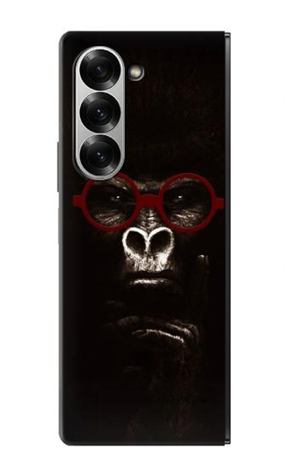 S3529 Thinking Gorilla Case For Samsung Galaxy Z Fold 6