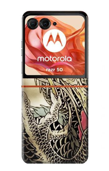S0122 Yakuza Tattoo Case For Motorola Razr 70,60,50, Razr (2026, 2025, 2024)