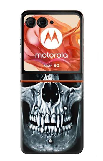 S0223 Vampire Skull Tattoo Case For Motorola Razr 70,60,50, Razr (2026, 2025, 2024)
