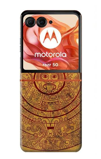 S0692 Mayan Calendar Case For Motorola Razr 70,60,50, Razr (2026, 2025, 2024)