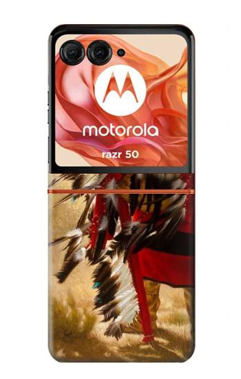 S0817 Red Indian Case For Motorola Razr 70,60,50, Razr (2026, 2025, 2024)